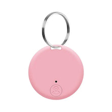 Pink mini GPS tracker with key ring