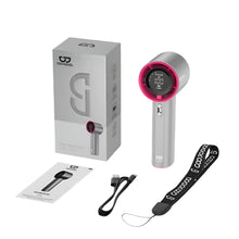 Mini Rechargeable Handheld Fan in Grey