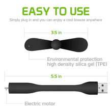 Mini USB Bendable Fan, product photo 10 of 12