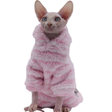 Mink Fleece Cardigan Jacket For Sphinx, product photo 3 of 5