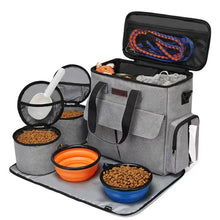 Multi-Function Dog Travel Bag in Grey
