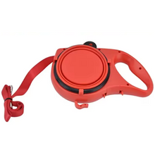 Multifunction Pet Dog Leash in Red
