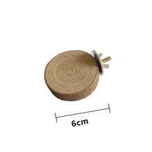 Natural Wooden Pine Dumbells in 1