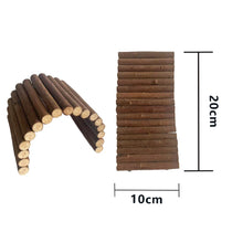 Natural Wooden Pine Dumbells, product photo 15 of 17
