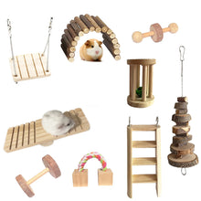 Alternate view of the Natural Wooden Pine Dumbells