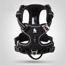 No Pull Front Nylon Dog Harness in Black Dog Harness