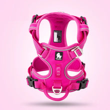 No Pull Front Nylon Dog Harness in Fuchsia Dog Harness