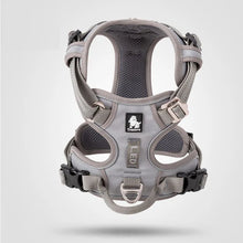 No Pull Front Nylon Dog Harness in Grey Dog Harness