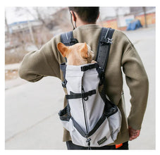 Outdoor Pet Carrier in Grey