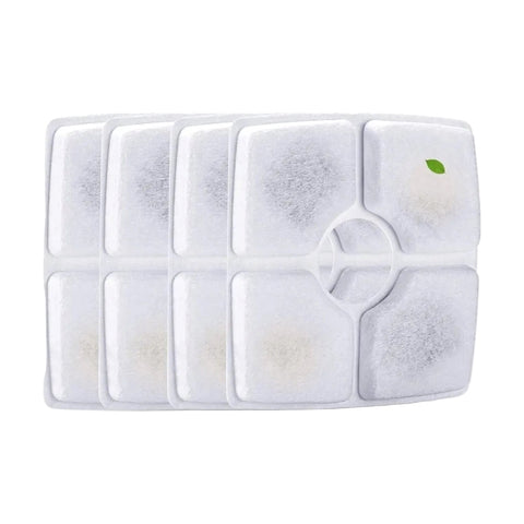 Overlapping square replacement pet fountain filters