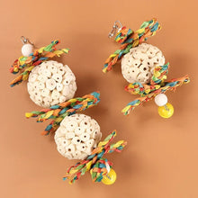 Alternate view of the Parrot Tongcao Ball Bird Toy