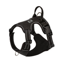 Personalised Dog Harness Padded in Black