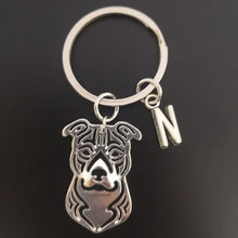 Alternate view of the Personalised Dog Terrier Key Chain
