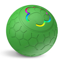Pet Automatic Toy Ball with RGB Lights in Green Ball