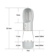Pet Bottle with Food and Water Dispenser, product photo 7 of 13