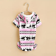 Pet Christmas Reindeer Hooded Pyjamas, product photo 3 of 11