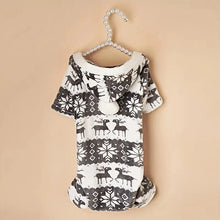 Pet Christmas Reindeer Hooded Pyjamas in Grey