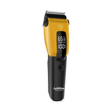 Yellow and black pet hair trimmer