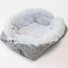 Pet Cushion Plush Washable Bed, product photo 4 of 12