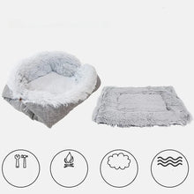 Pet Cushion Plush Washable Bed, product photo 6 of 12