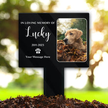 Pet Custom Acrylic Grave Marker, product photo 8 of 10