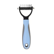 Pet Deshedding Brush in S-Blue