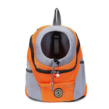 Pet Dog Carrier Backpack in Orange