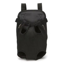 Pet Dog Carrier Mesh Backpack in Black