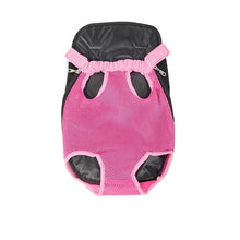 Pet Dog Carrier Mesh Backpack in Rose