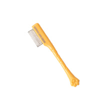 Pet Facial Cleaning Comb in Yellow Comb