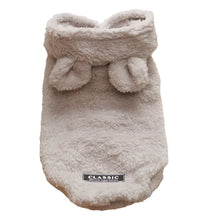 Pet Fleece Winter Hoodie in Grey