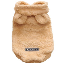 Pet Fleece Winter Hoodie in Yellow