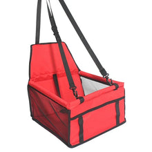 Pet Foldable Travel Mesh Bag in Red