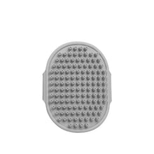 Pet Grooming Comb with Ring Handle in Grey