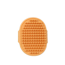 Pet Grooming Comb with Ring Handle in Orange