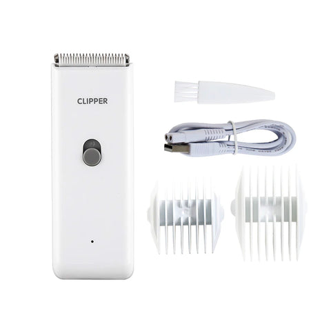 Pet Grooming Mute Electric Shaver in White