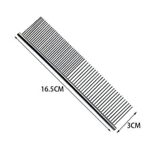 Pet Hair Removal Comb in 1 Piece Silver Comb