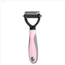 Pet Hair Removal Comb in Pink Small