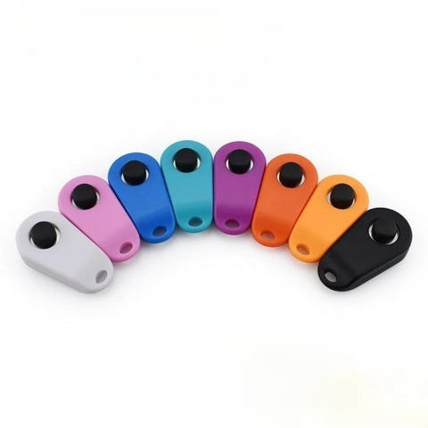 different colors of pet training clicker