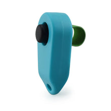 blue color pet training clicker