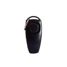 black color dog whistle and clicker