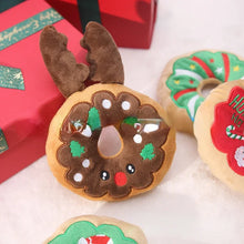 Plush Christmas Circle Pet Toys, product photo 6 of 8
