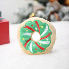 Plush Christmas Circle Pet Toys, product photo 7 of 8