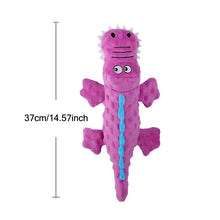 Plush Crocodile Toy in Purple