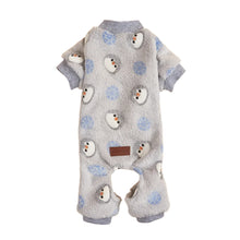 Plush Dog Pyjamas for Small Dogs in Penguin