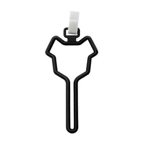 Poop Bag Holder & Leash Clip Dispenser in Black