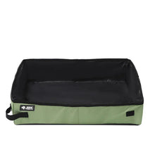 Portable Folding Pet Litter Box in Green