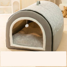 Portable Indoor House for Pets in Grey