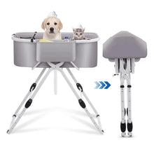 Alternate view of the Portable Pet Bathtub