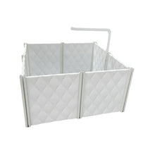 puppy playpen on a white background
